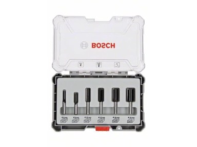 BOSCH Set glodala za drvo, 6 mm, 6 dijelova