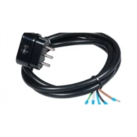 COMMEL 0739-priključni kabel trofazni 16 a 400 v ~ 10000 w, crni