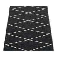 PAPPELINA Unutarnji i vanjski tepih Max Black 70x100 cm, crni