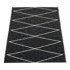 PAPPELINA Unutarnji i vanjski tepih Max Black 70x100 cm, crni