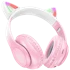 HOCO. Bežične slušalice sa mikrofonom, W42 mačije uši, bluetooth, roze