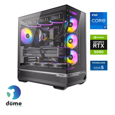 ANNI Stolno računalo Gamer Elite / Intel Core Ultra 7 265K, 64 GB, 2 TB SSD, NVIDIA GeForce RTX 5090, Free DOS