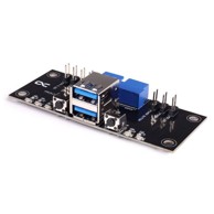 ALPHACOOL Prednje I/O Sučelje ES, s USB 3.0 i setom kabela za serverska kućišta