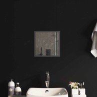 LED Kupaonsko ogledalo 30 × 30 cm, prozirno