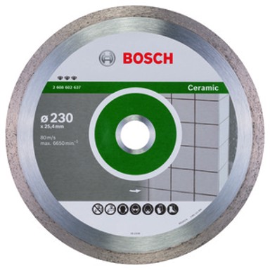 BOSCH Dijamantne rezne ploče Best for Ceramic, siva