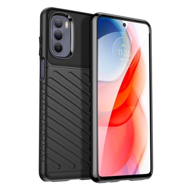 MG Maskica Thunder, silikonska, za Motorola Moto G Stylus 2022, crna