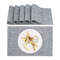 NORTHIX Podmetači za jelo, 6 kom, PVC, 30 x 45 cm