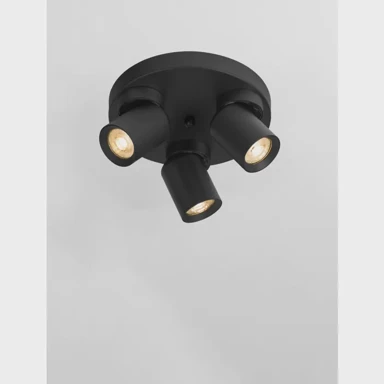 Reflektor, Amecy, NL9011348, GU10, 3x10W, crna