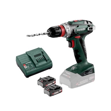 METABO Akumulatorska bušilica BS18 V Quick 2x2.0Ah
