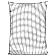 Mreža za prikolicu s elastičnim užetom crna 4 x 3 m PP