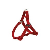 TRIXIE Oprsnica One Touch M 50-65 cm/20 mm crvena