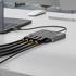 STARTECH Docking stanica QUAD-USB-DP-ADAPT USB 3.2 Gen 1 Type-C, siva