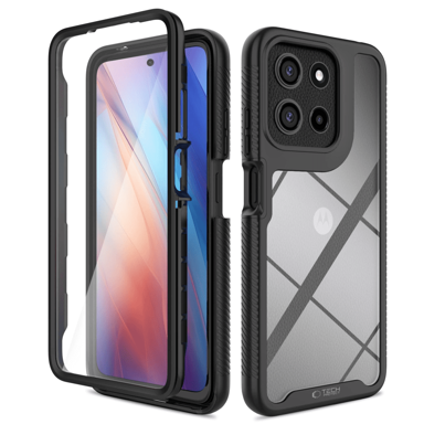TECH-PROTECT Maskica za Motorola Moto G15 / G15 Power / G05 / E15, Defense, crna