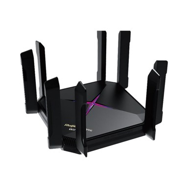 RUIJIE NETWORKS Router RG-EW6000GX, Wi-Fi 6, 2.5 Gigabit Ethernet, dual-band, crni