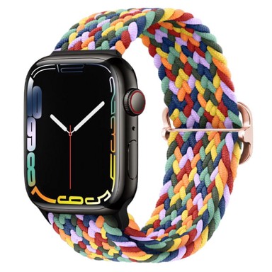 B-STRAP Elastic Nylon remen za Apple Watch 38/40/41mm, colorful
