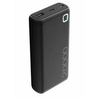 CELLULAR LINE Powerbank prijenosni punjač ESSENCE 20.000, crni