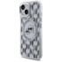 Karl Lagerfeld IML Monogram Karl & Choupette Head MagSafe maskica za iPhone 15, prozirna