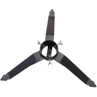 Stalak za bor Fi 100 mm crni