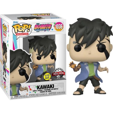 FUNKO POP Figura Boruto Kawaki Special Edition Glow In The Dark, 9 cm