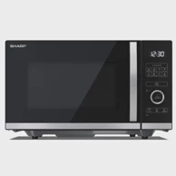 SHARP Mikrovalna pećnica YC-QS254AE-B, 900 W, 25 l, inox/crna