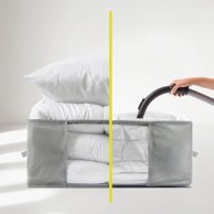 HOMÉA Vakuumska plastična kutija za pohranu odjeće 60x45x25 cm 