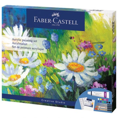 FABER-CASTELL Akrilne boje u tubi 379280, 18 x 9 ml