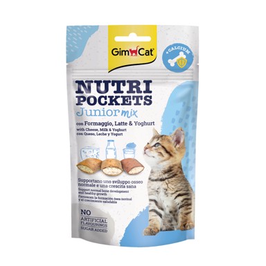 GIMCAT Poslastica za mačke Junior mix 60 g