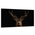 TMK Staklena zaštita za štednjak ili ploču za kuhanje 90x52, jeleni