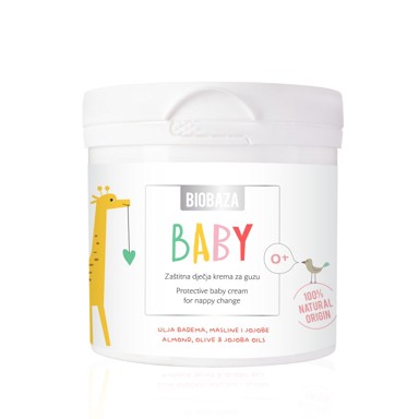 BIOBAZA Baby zaštitna dječja krema za pelensko područje 550 ml