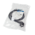 LOGILINK 90° CEE7/7 kabel za napajanje s otvorenim krajem, 1,5 m, crni, univerzalni