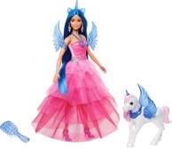 MATTEL Barbie 65 nadahnjujućih priča, lutka i jednorog HRR16
