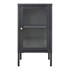 HOUSE NORDIC Crna metalna vitrina 38x70 cm Dalby