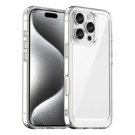 OUTER SPACE Maskica s gel okvirom za Apple iPhone 16 Pro, prozirna