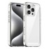 OUTER SPACE Maskica s gel okvirom za Apple iPhone 16 Pro, prozirna