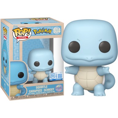 FUNKO POP Figura Pokemon Squirtle Soft Color, 9 cm