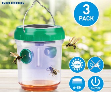 GRUNDIG Set zamki za kukce/insekte, 3 komada