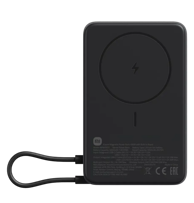 XIAOMI Powerbank s ugrađenim stalkom, magnetski, 10000 mAh, sivi