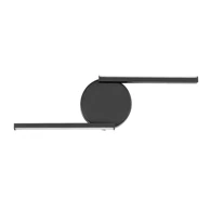 Zidna svjetiljka Sabira, LED, 8 W, 340 lm, IP20, crna