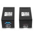 LINDY USB 3.0 optički ekstender 200m, LC, crni