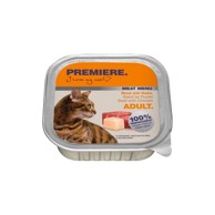 PREMIERE Cat Meat menu Adult govedina i piletina 100 g ALU-pak