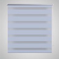 Rolo bijele zavjese sa zebrastim linijama 50 x 100 cm