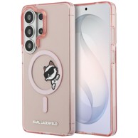 KARL LAGERFELD IML Peekaboo Choupette MagSafe maskica za Samsung Galaxy S26 Ultra, roza
