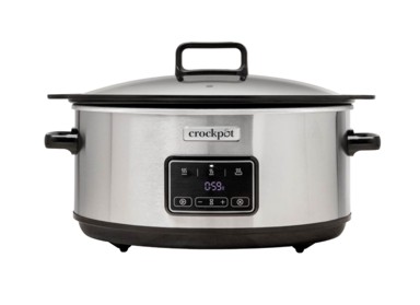 CROCK-POT Sporo kuhalo CSC112X, 6,5 l, srebrna