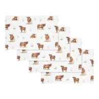 CATHERINE LANSFIELD Pamučan podmetač 4 kom 30x46 cm Angus Highland Cow