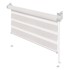 GARDINIA Bijele rolete 72, 5x150 cm Zebra 