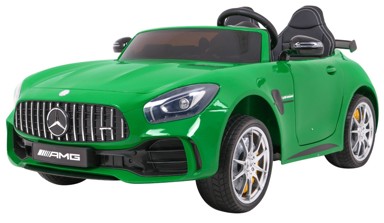 Auto na akumultor Mercedes Benz GT R 4 x 4, zeleni, lakirani