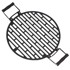 MASTER GRILL Bačvasti roštilj, Ø 35,5 cm