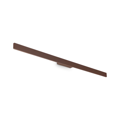 Zidna svjetiljka Linea, LED, AP, D144, IP54, smeđa