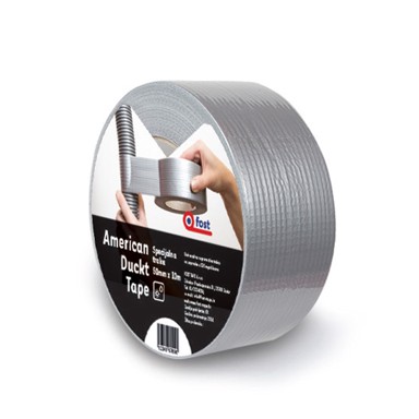FOST Ljepljiva traka American Duckt Tape, sivi, 50mm/25m