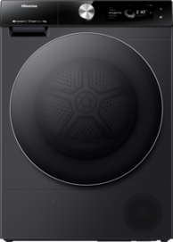 HISENSE Sušilica rublja DH7S107BB, toplinska pumpa, crna